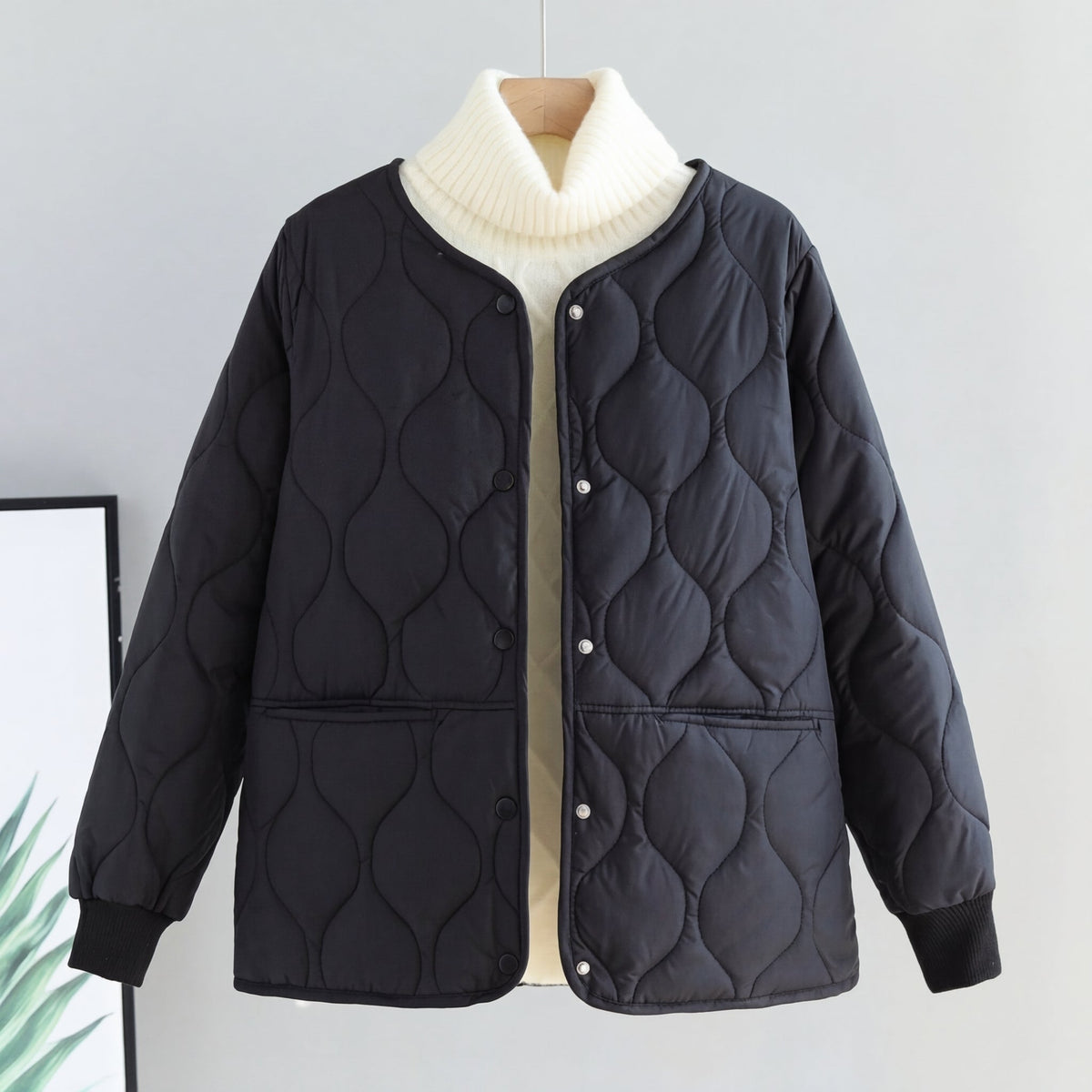 Parka Herren Slim Fit Freizeit Winter