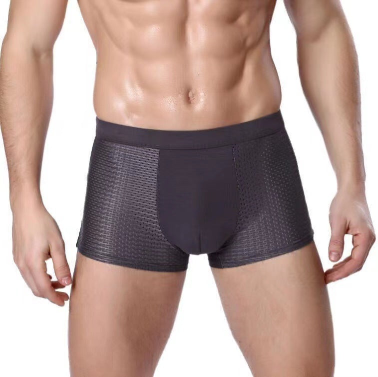 Mesh-Boxershorts Herren Regular Fit Freizeit 5er-Pack