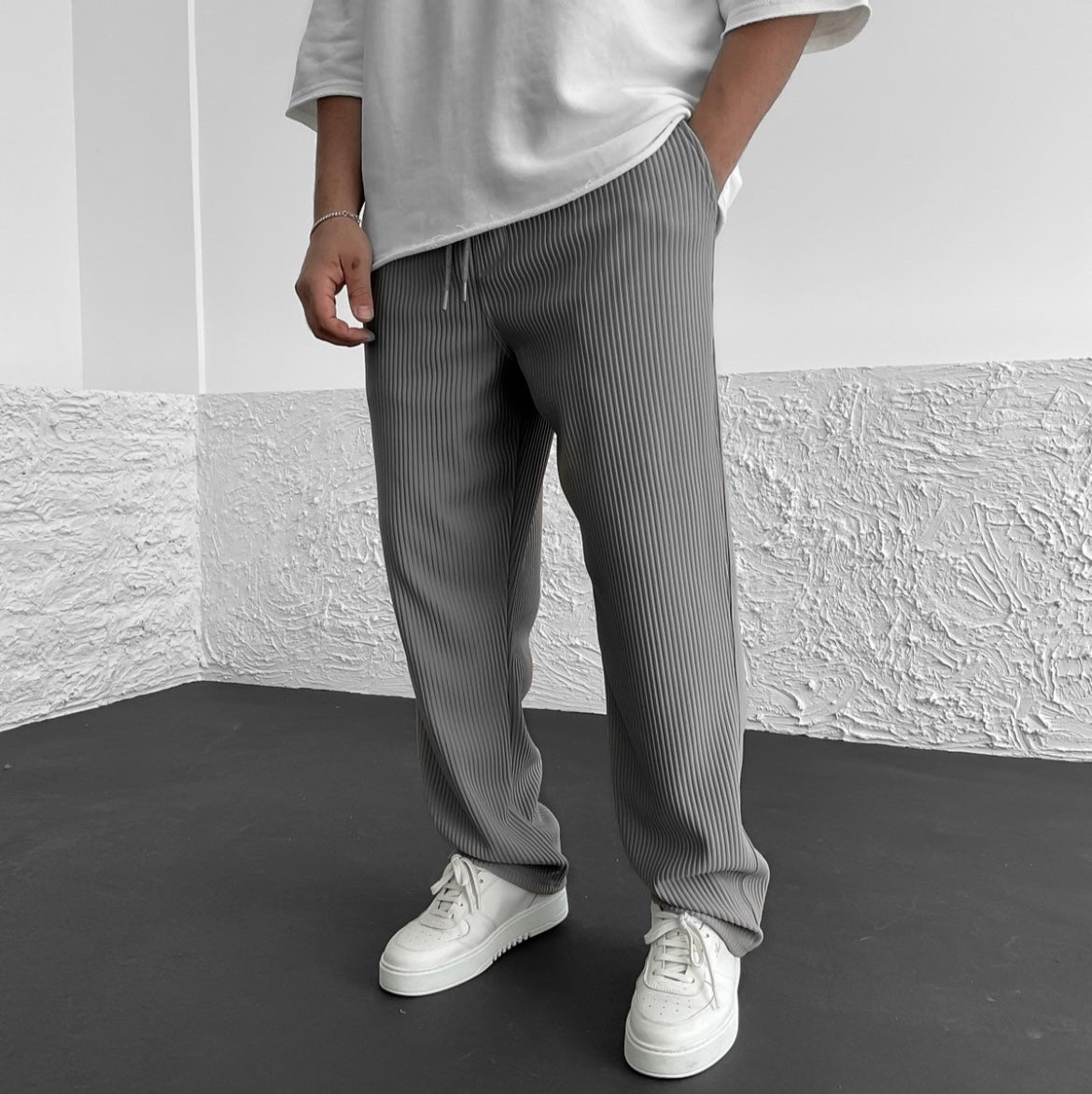 Strickhose Damen Relaxed Fit Freizeit