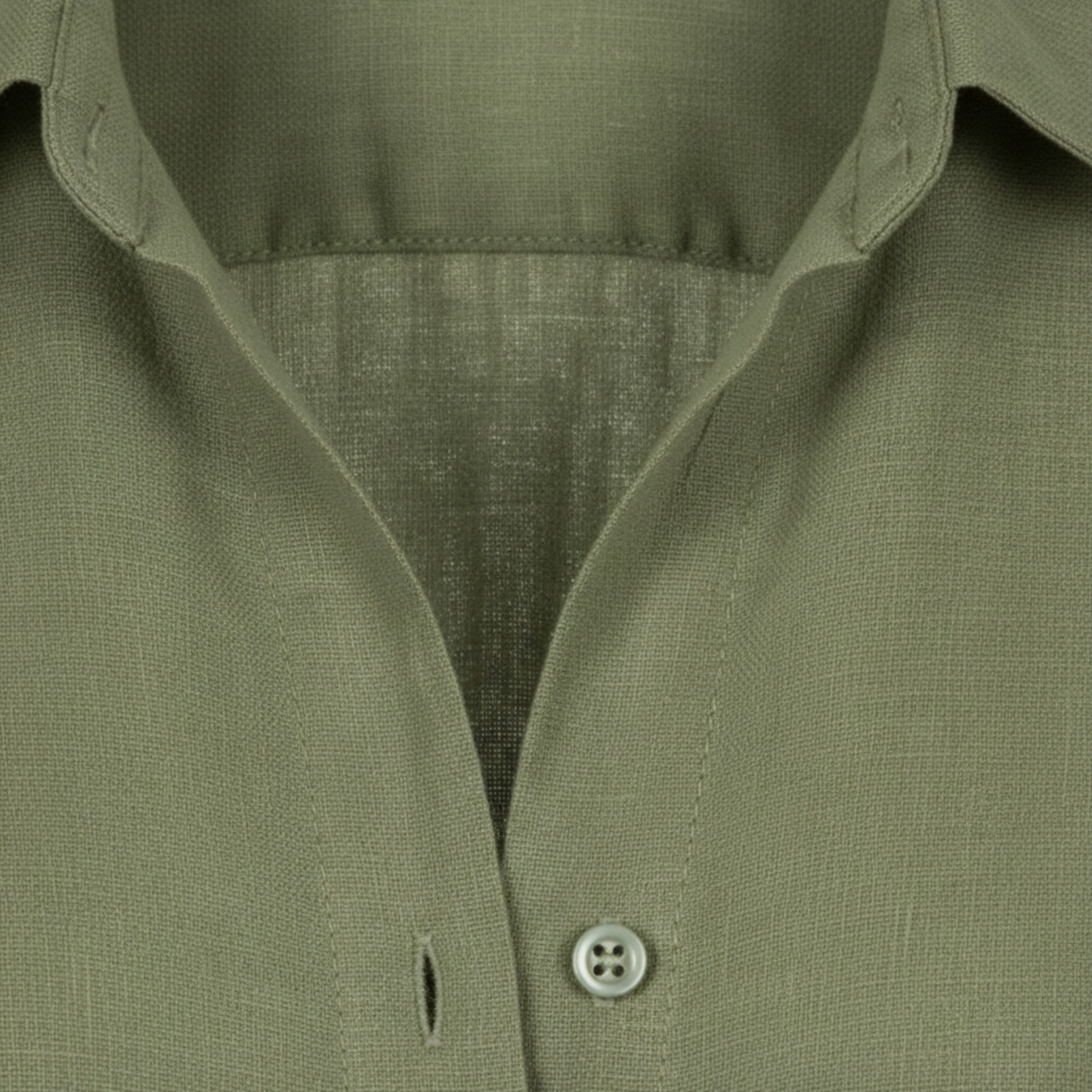 Bluse Damen Lässig Weit 3/4-Ärmel Schlitzkragen Casual