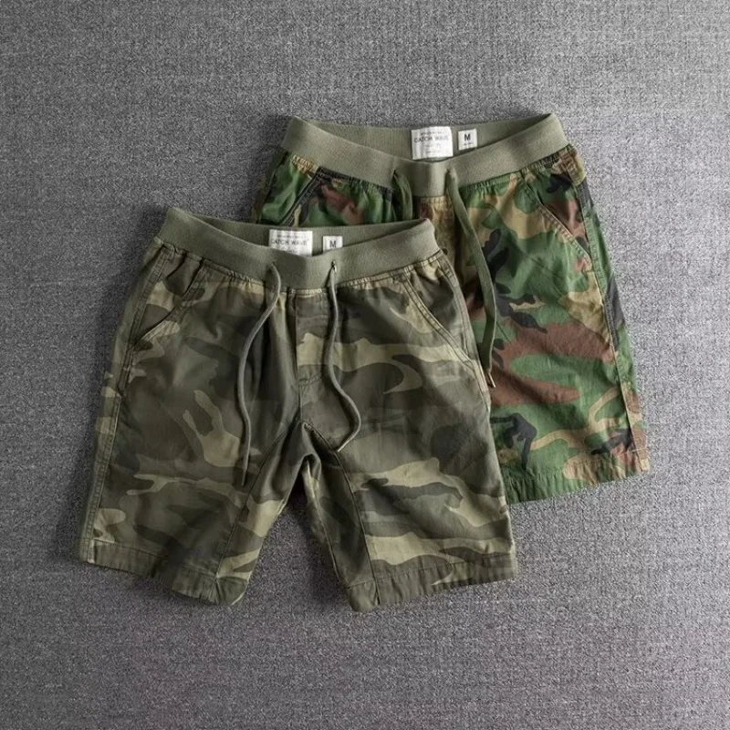 Camo Shorts Damen für Alltag und Fitness, Atmungsaktiv und Sportlich 3