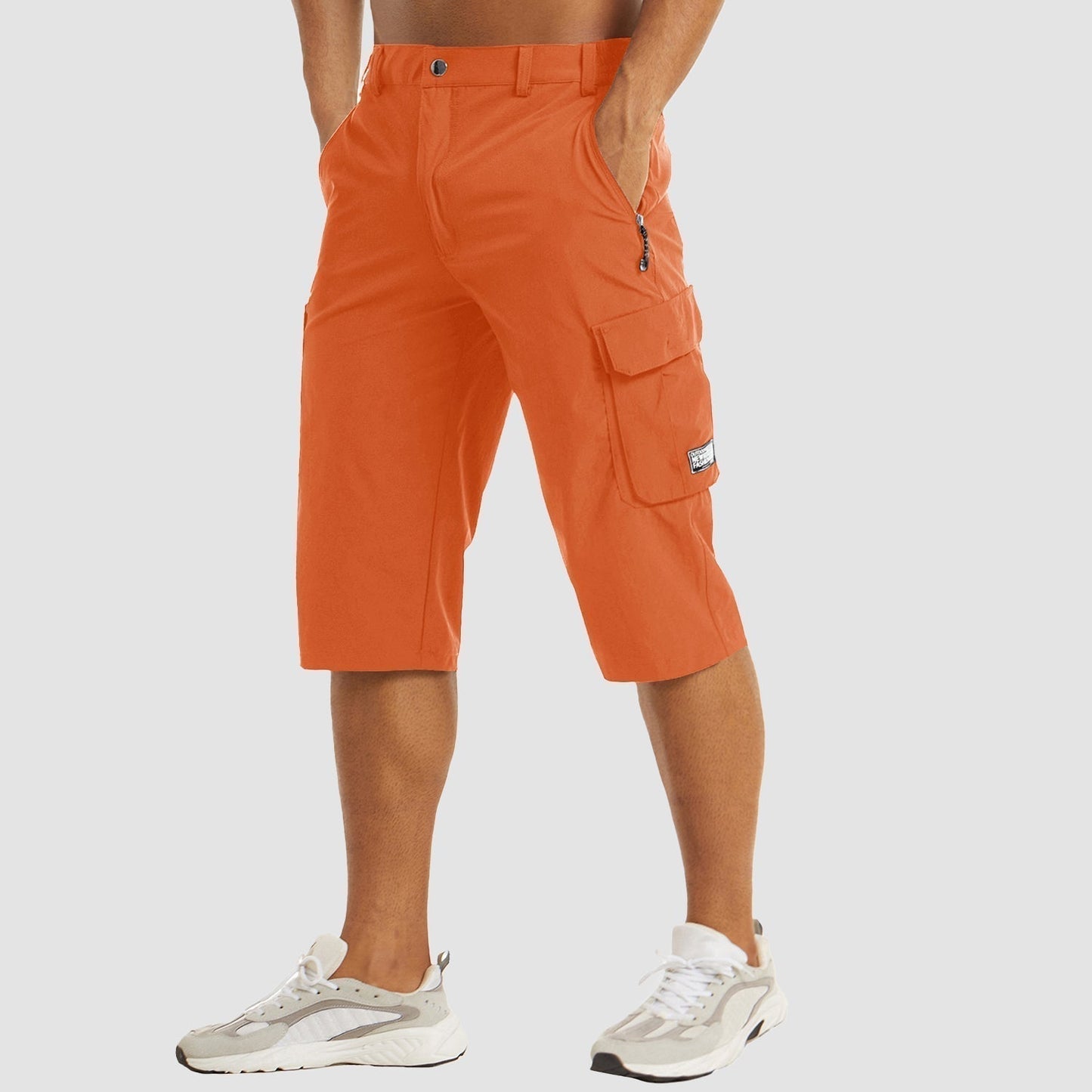Cargo-Shorts für Männer aus schnelltrocknendem Nylon mit bequemer Passform | Vielseitige Outdoor-Bekleidung für Sommerabenteuer 8