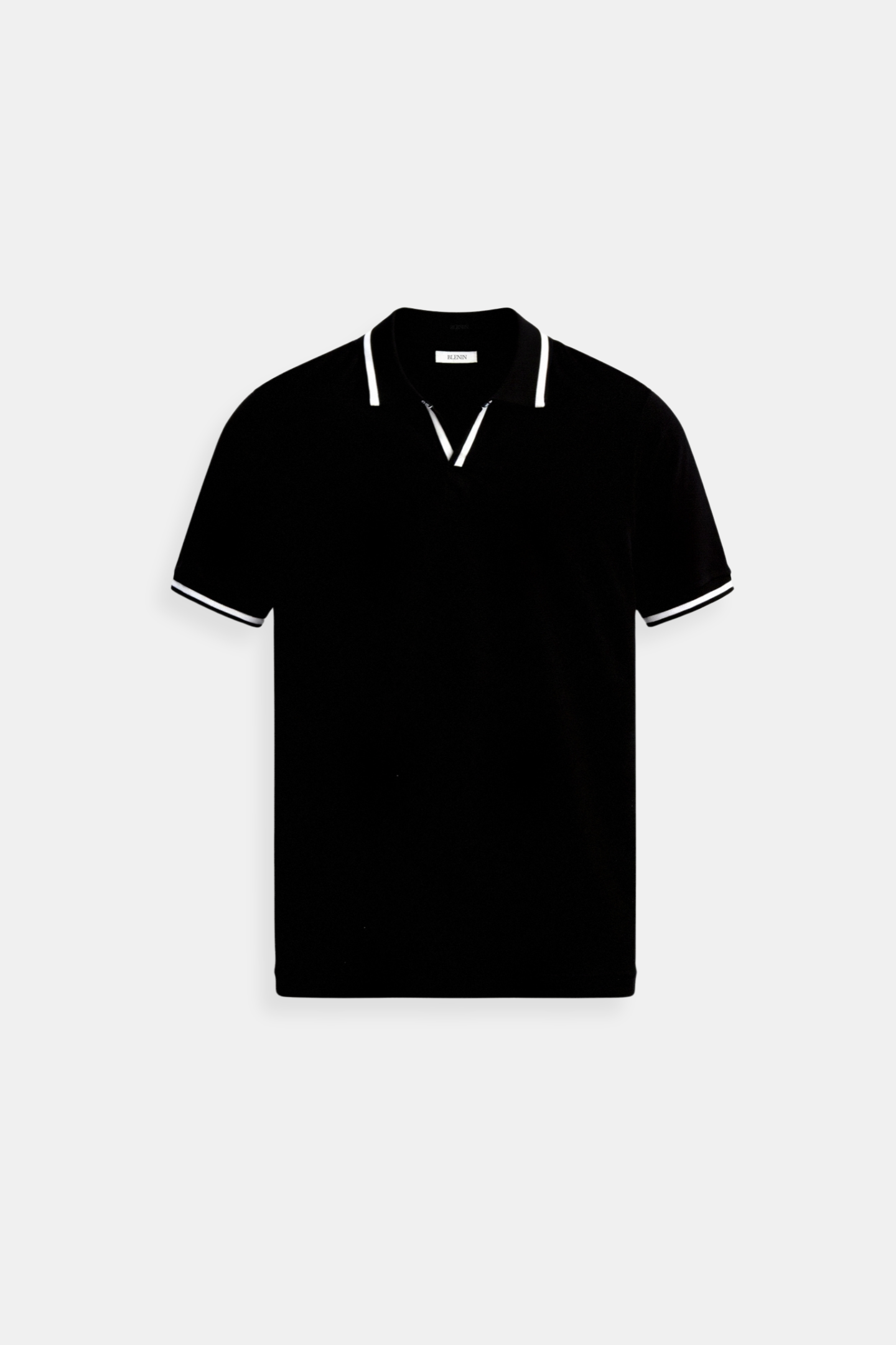 Elegantes Herren Poloshirt mit Kontrastdetails aus Baumwolle | Stilvolles Design für Business-Casual und Freizeit 8