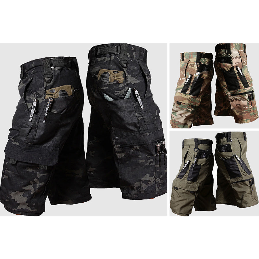 Herren Shorts mit vielseitigen Taschen für Abenteuer im Sommer
