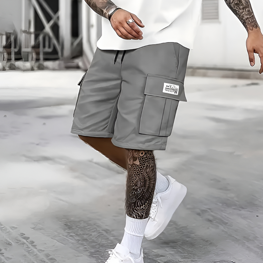 Herren Cargo Shorts Relaxed Fit Lässig Freizeit Sommer