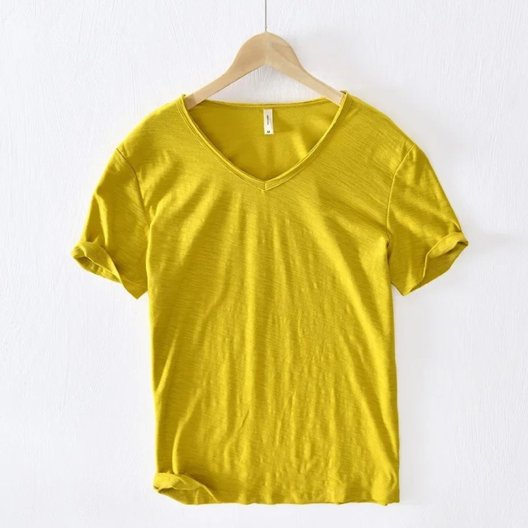 Herren T-Shirt Rundhalsausschnitt Kurzarm Casual für Alltag 6