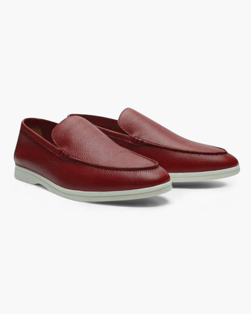 Logan | Herren Loafer aus Zweifarbigem Echtleder mit Slip-On Design | Stilvoller Komfort für jeden Anlass 5