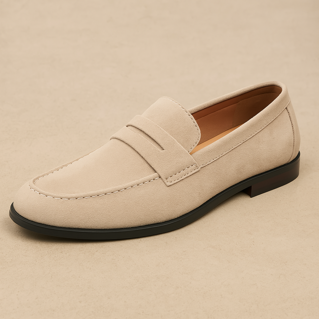 Herren Penny Loafers - Klassische Slipper Schuhe