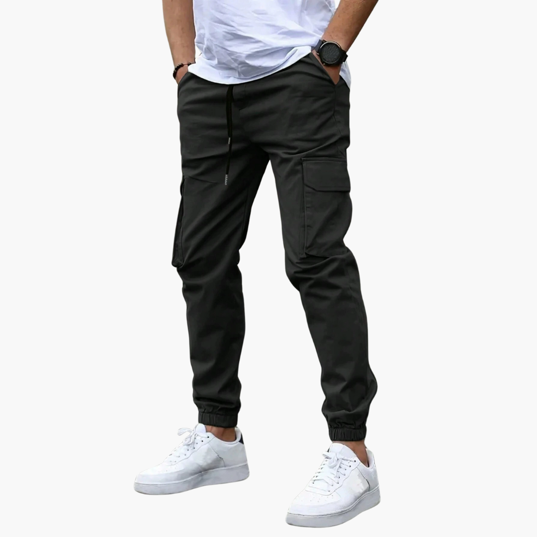 Moderne Cargo-Jogginghose für Männer mit Cargotaschen | Bequeme Passform für Alltag und Freizeit 5