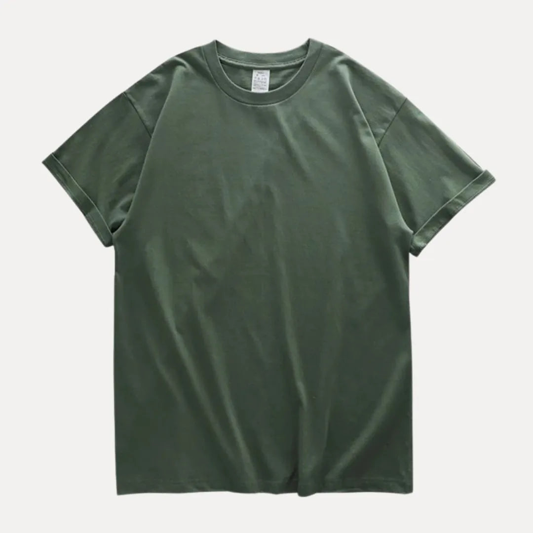 Herren T-Shirt in entspannter Passform mit klassischem Rundhalsausschnitt