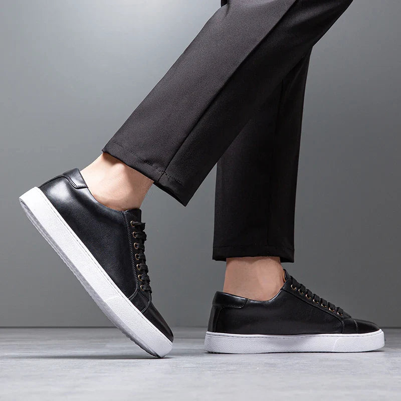 Elegante Herren Schuhe aus veganem Leder im klassischen Old-Money-Stil
