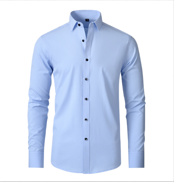 Herren Businesshemd Slim Fit Elegant Formell