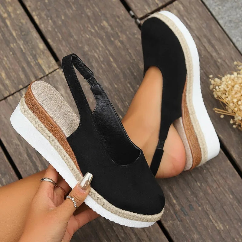 Damen Slipper Regular Fit Freizeit Bequeme Slip-On Schuhe