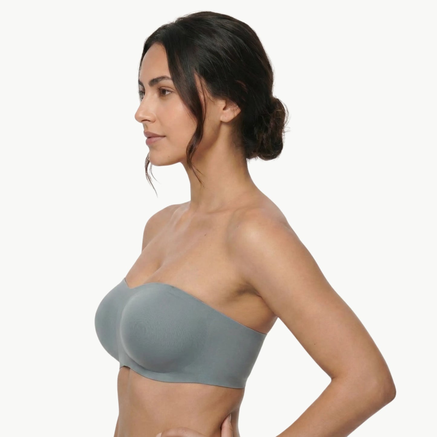 Damen trägerloser Push-up-BH unsichtbar komfortabel