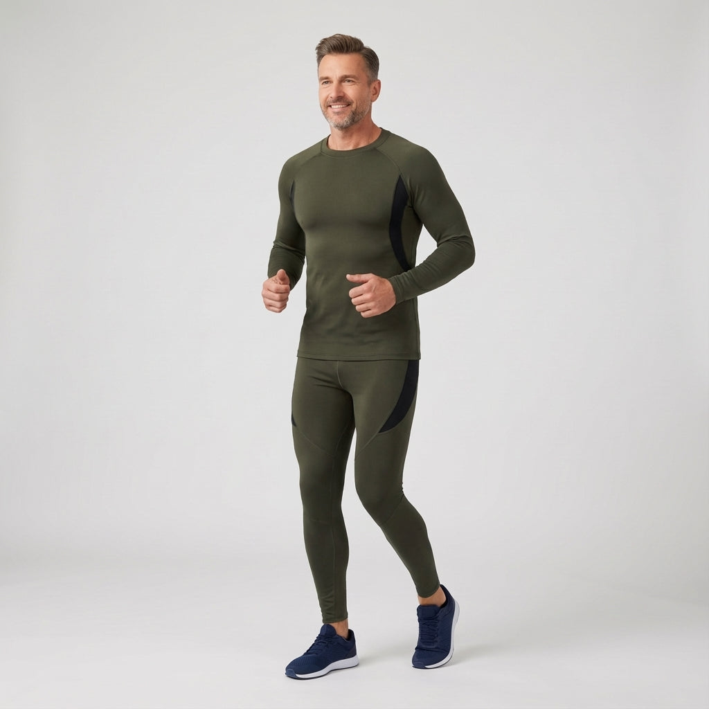 Thermoset Herren Slim Fit Sport Warm & Atmungsaktiv