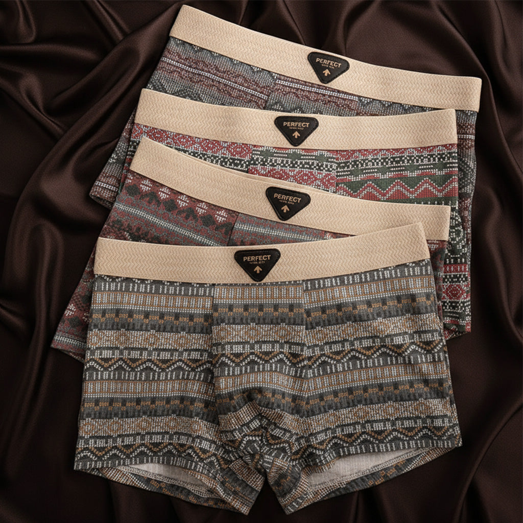 Boxershorts Herren Regular Fit Freizeit Mesh