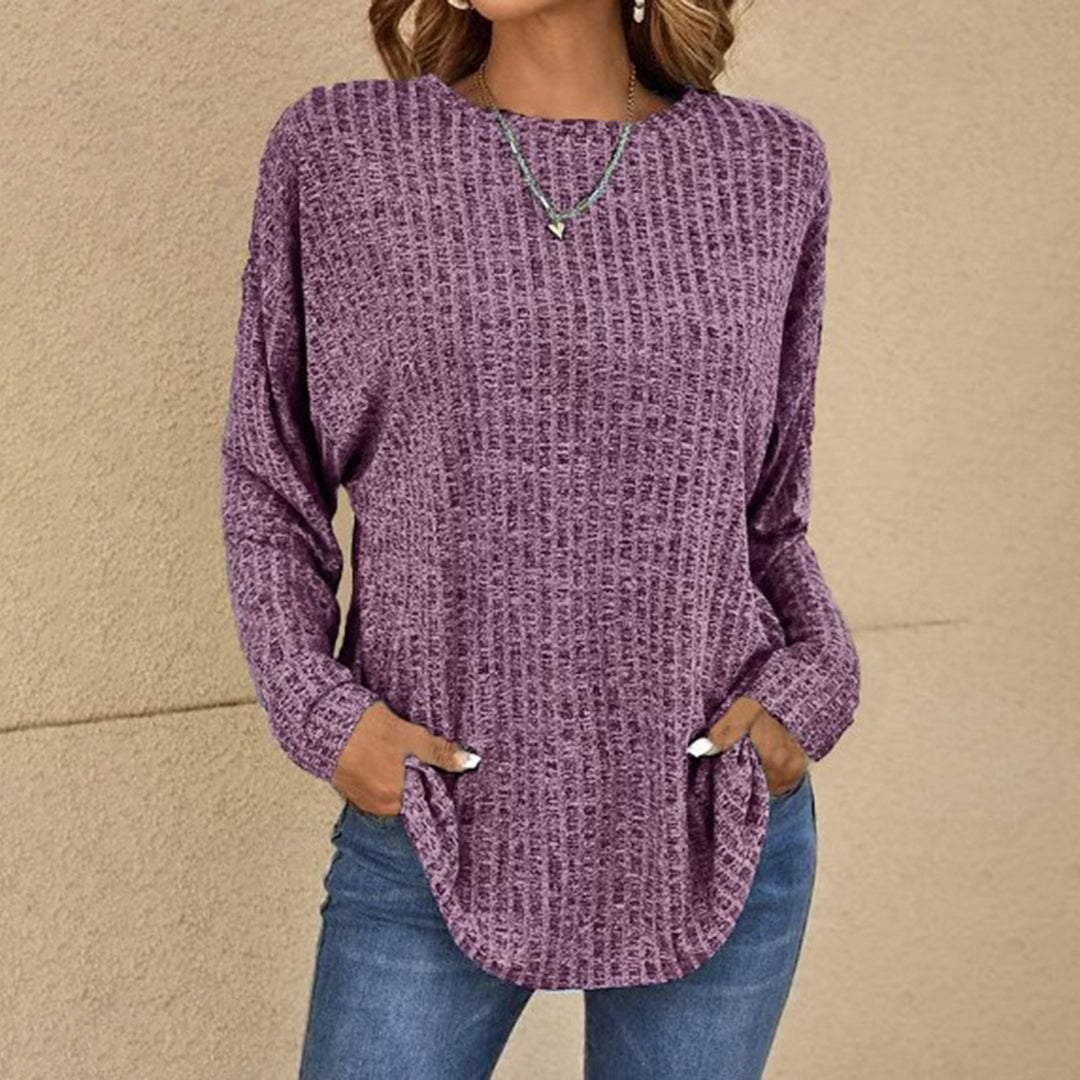 Damenpullover Regular Fit Freizeit Kuschelig & Bequem