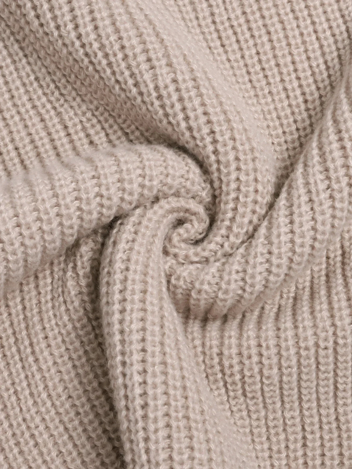 Damen Pullover Oversize Freizeit Beige