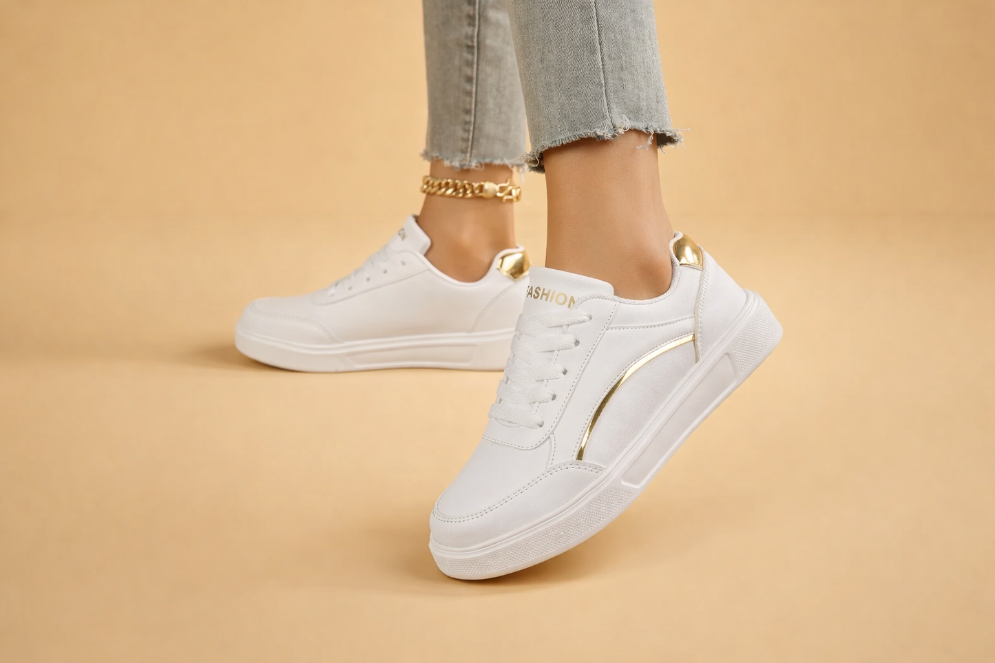 Sneaker Damen Freizeit Vegan Leicht Rutschfest