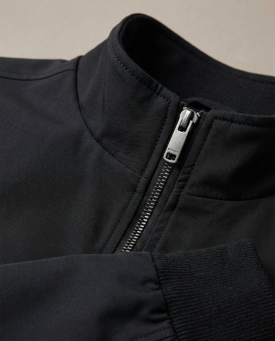 Übergangsjacke Herren – Leichte Herrenjacke mit Stehkragen & Langen Ärmeln | Jacke Herren Frühling & Sommer