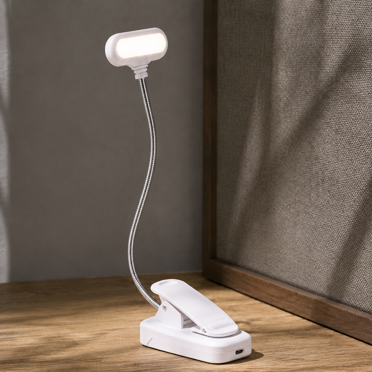 Flexible Clip-Lampe Leseleuchte Modern