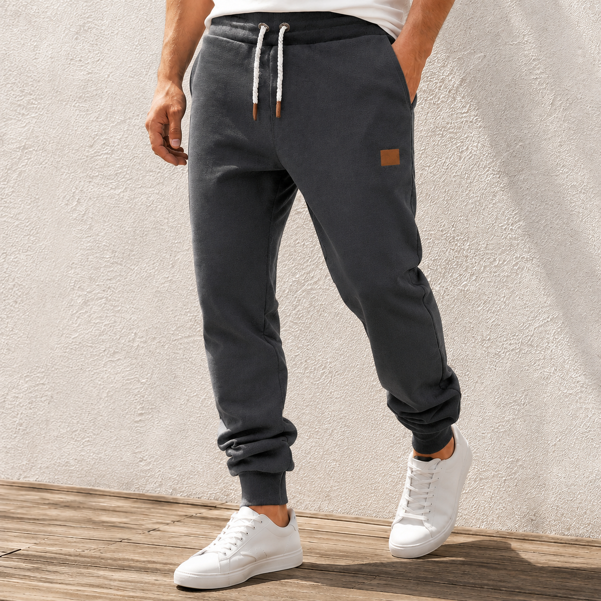 Amir - Herren Jogginghose Relaxed Fit Freizeit Komfortabel