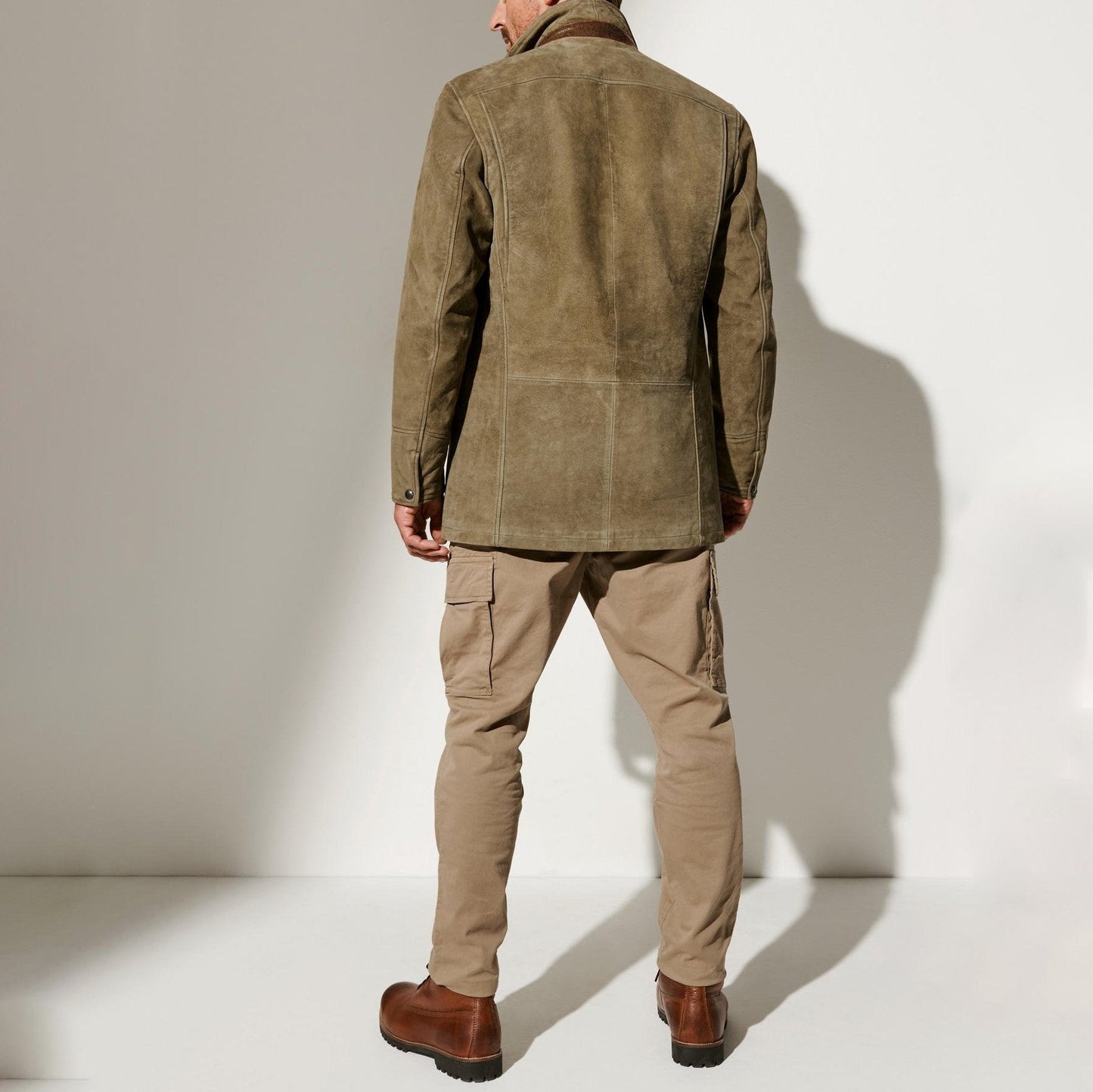 Herren Blazer aus veganem Leder – Rustikal und elegant für jeden Anlass