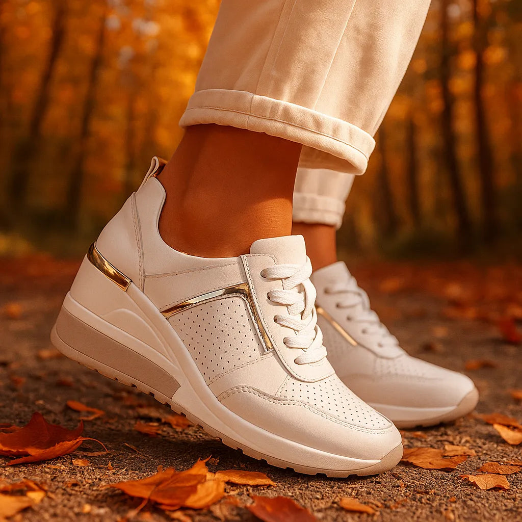 Damen Sneaker Casual Komfort Modern
