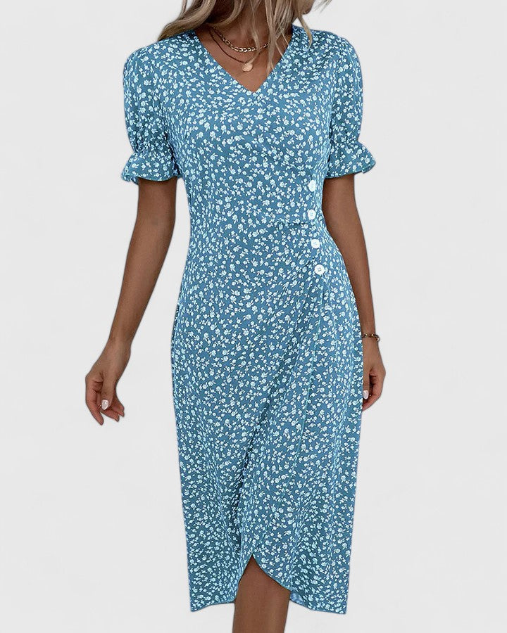 Damen Sommerkleid Regular Fit Freizeit bequem luftig