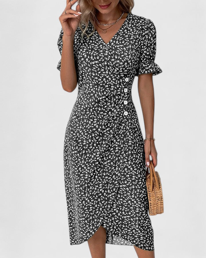 Damen Sommerkleid Regular Fit Freizeit bequem luftig