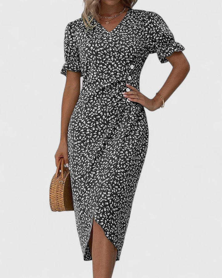 Damen Sommerkleid Regular Fit Freizeit bequem luftig
