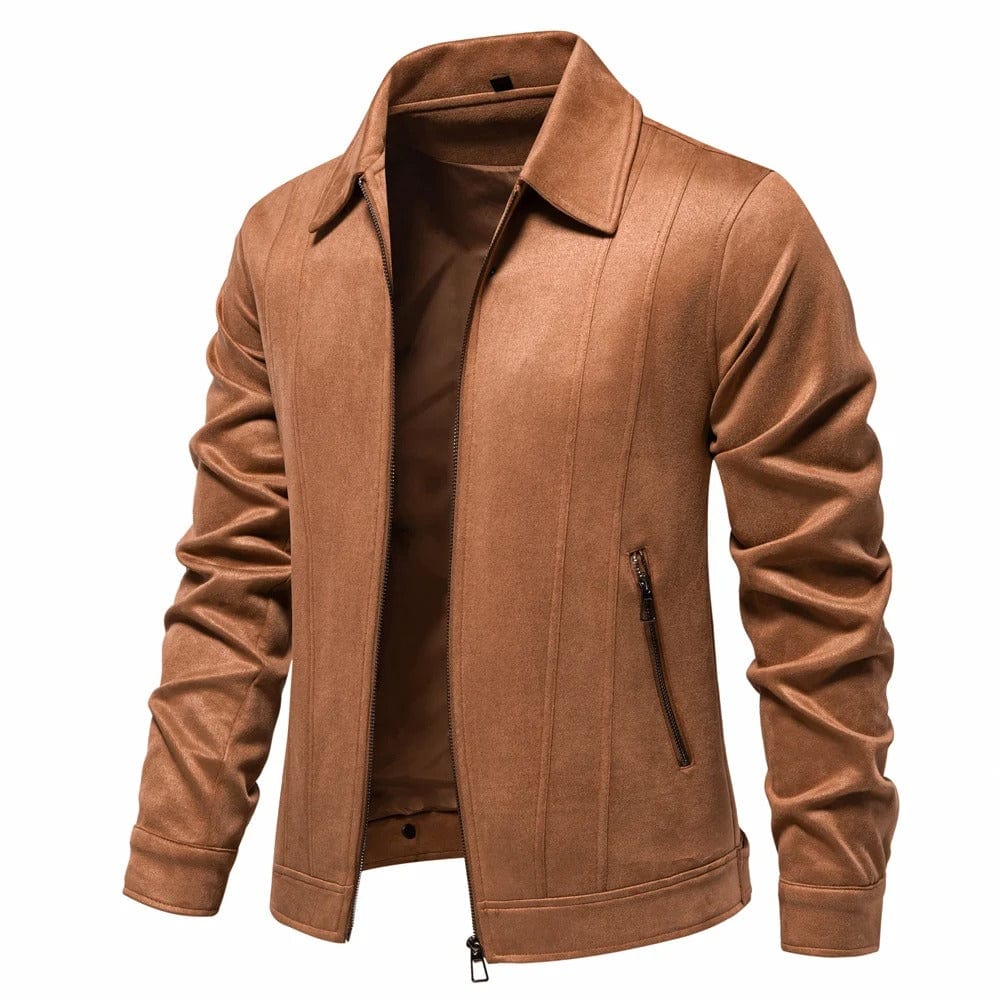 Herren Baker Jacke Regular Fit Casual Minimalistisch