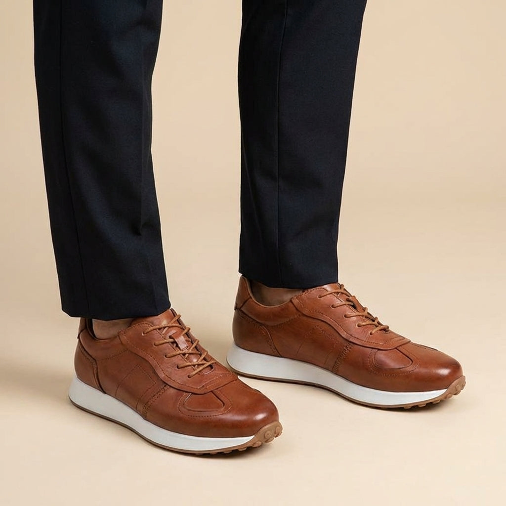 Sneaker Herren Regular Fit Freizeit Elegant