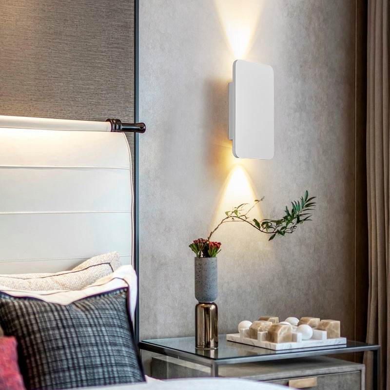 Innenwandlampe Modern Rechteckig 2-flammig Wohnzimmer Schlafzimmer