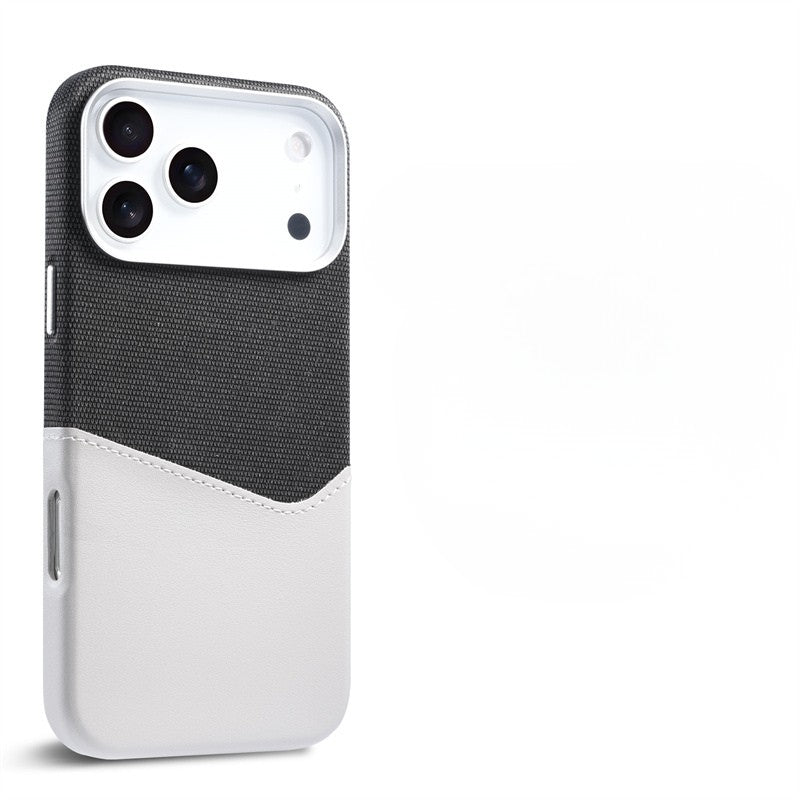 Veganes Leder iPhone-Hülle Herren Freizeit Rutschfest