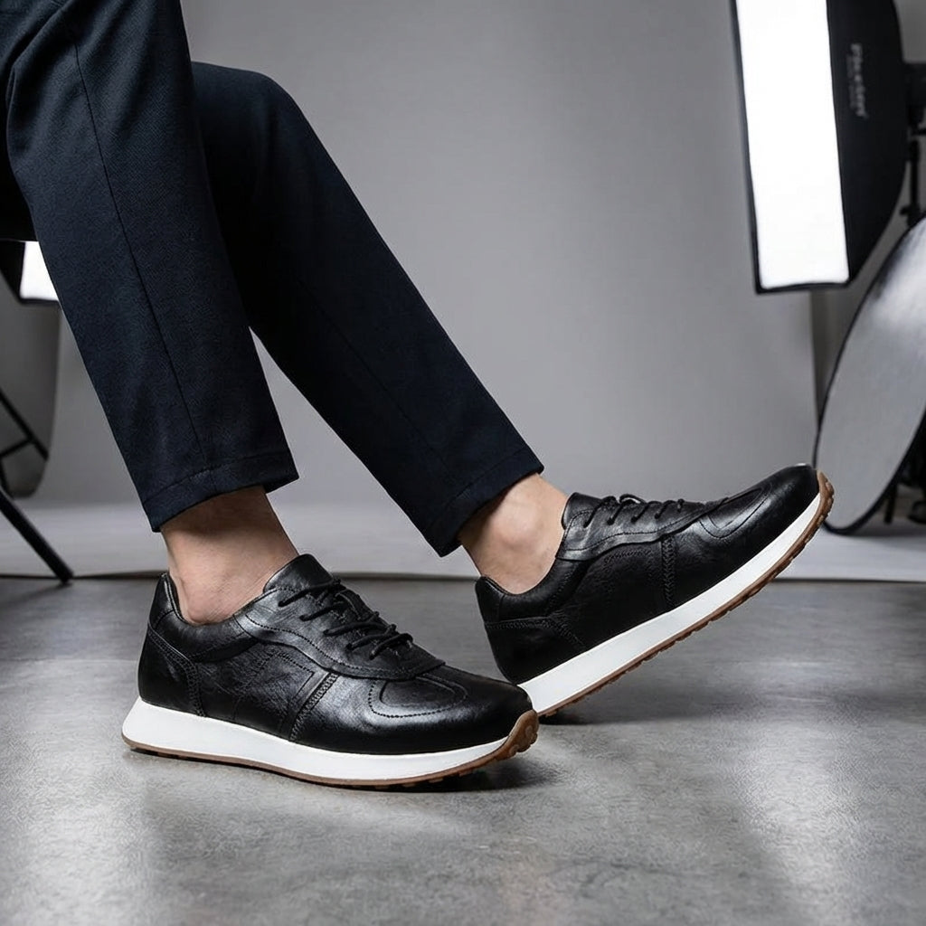 Sneaker Herren Regular Fit Freizeit Elegant