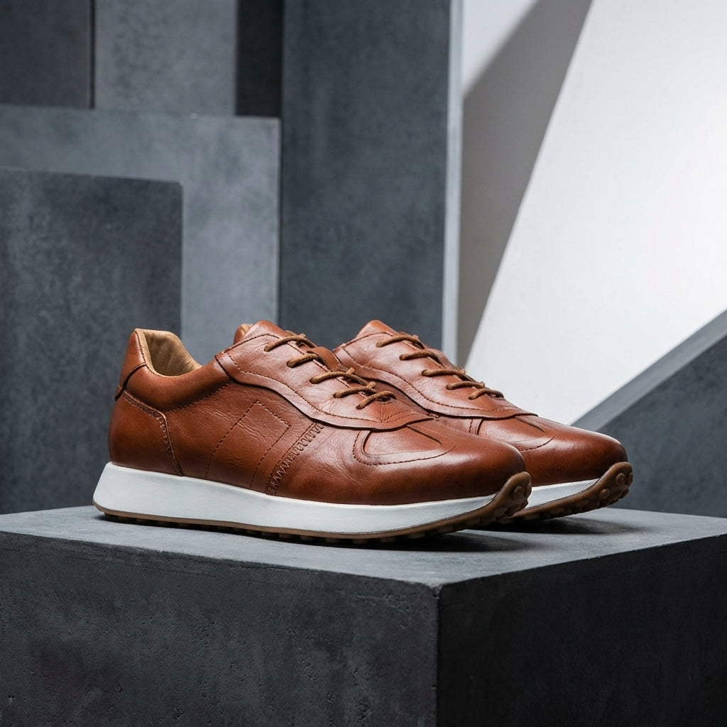 Sneaker Herren Regular Fit Freizeit Elegant
