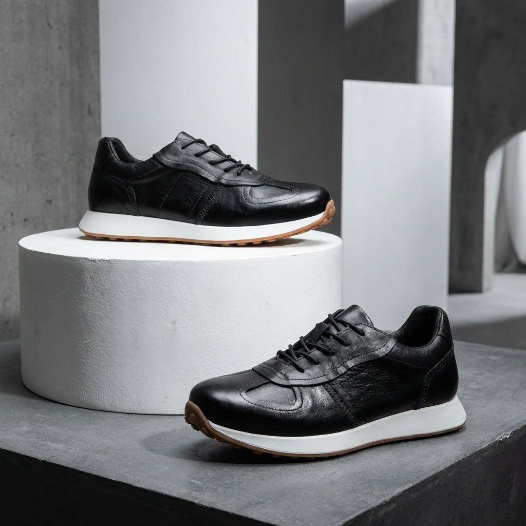 Sneaker Herren Regular Fit Freizeit Elegant
