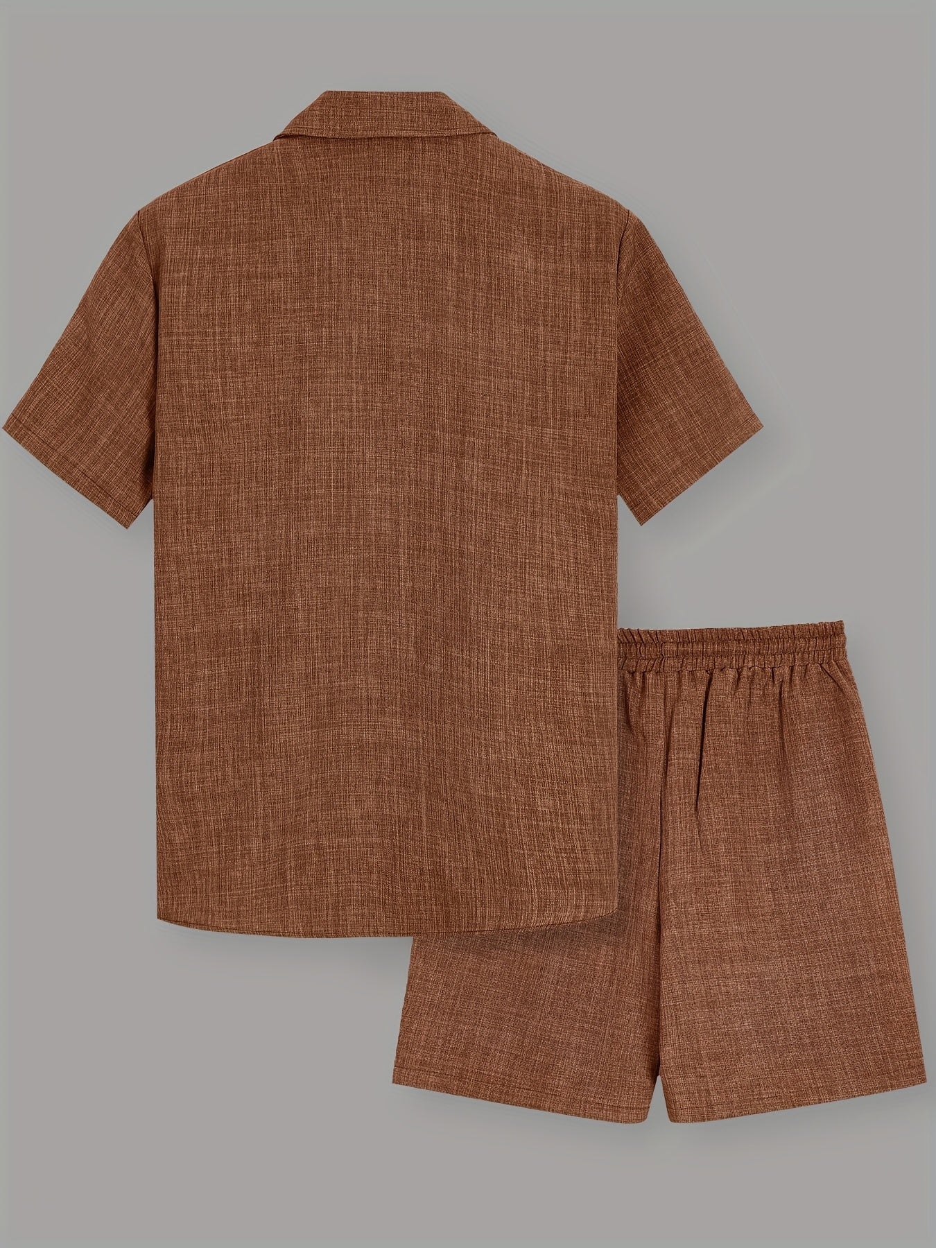 Bruno | Herren Sommer Set Regular Fit Freizeit Kurzarmhemd & Shorts
