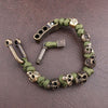Skull-Armband Herren Verstellbar Casual
