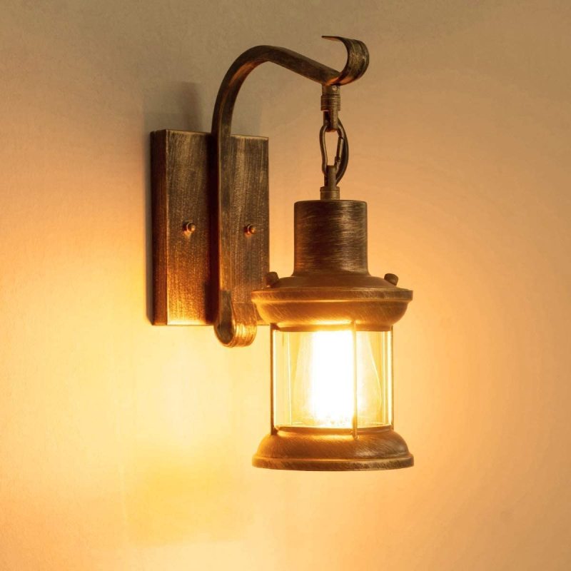 Wandleuchte Retro Industrie Stil 1-flammig für Innenbereich
