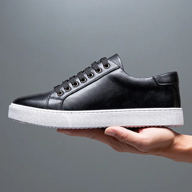 Elegante Herren Schuhe aus veganem Leder im klassischen Old-Money-Stil
