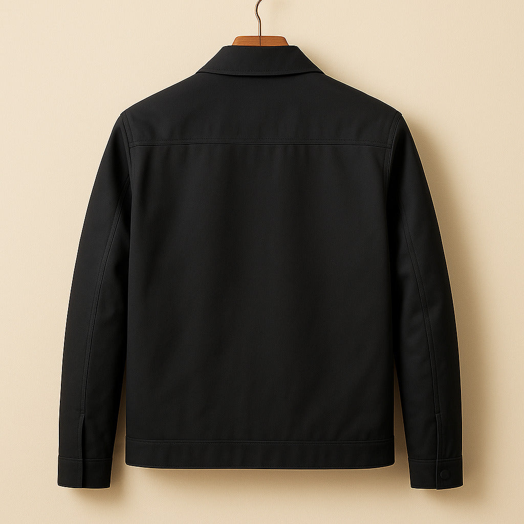 Leichte Herrenjacke Slim Fit Freizeit Windschutz
