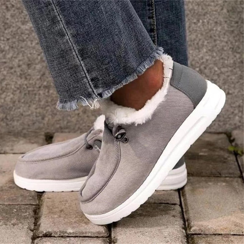 Damen Schlupfschuhe Winter Warm Casual Komfort