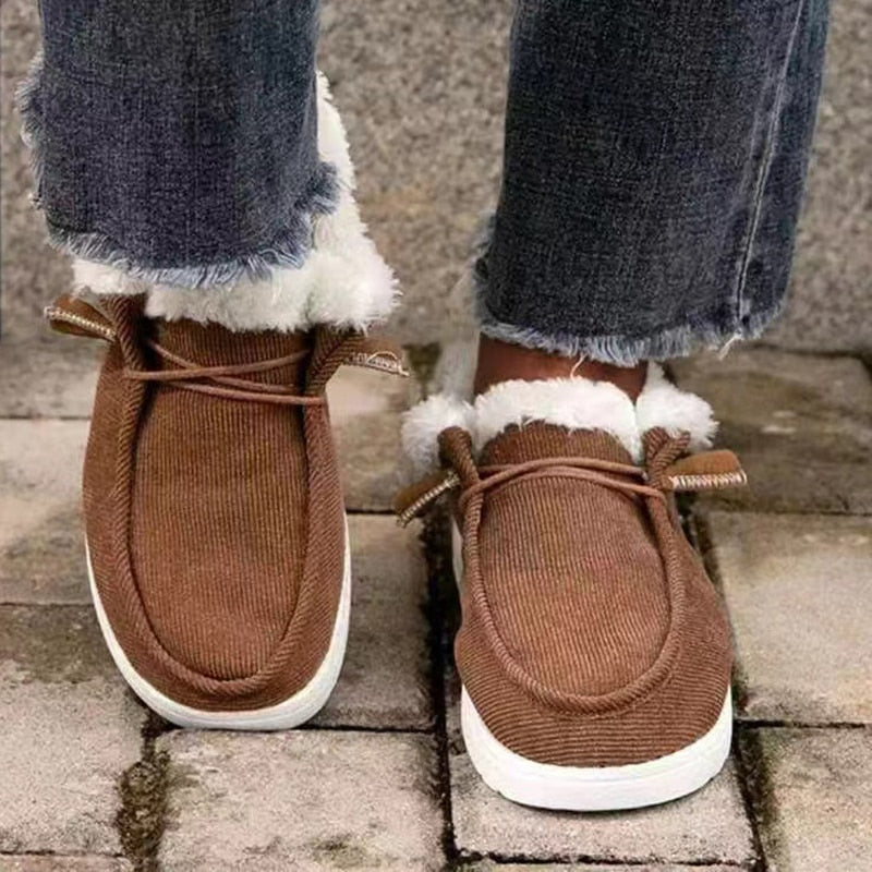 Damen Schlupfschuhe Winter Warm Casual Komfort