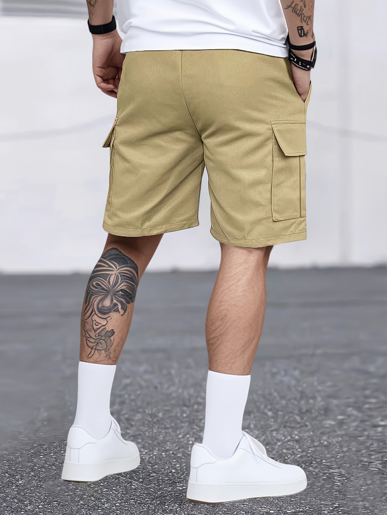 Emmett | Herren Cargo Shorts Relaxed Fit Freizeit Streetwear Sommer