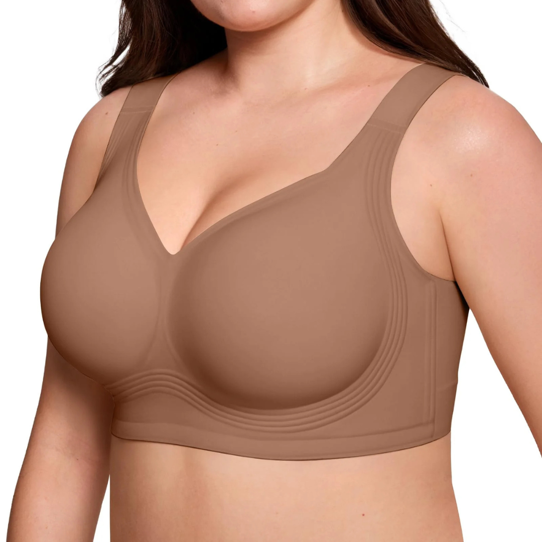 Bügelloser Damen BH Komfort Fit Unsichtbar Zweite Haut