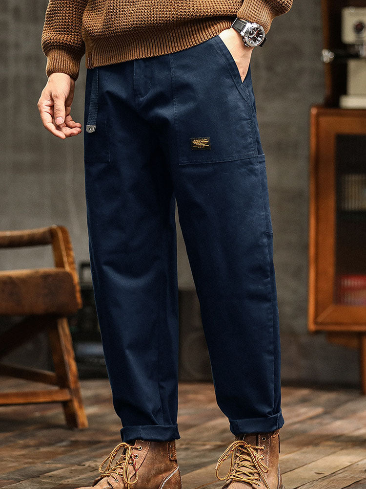 Utility-Hose Damen Relaxed Fit Freizeit mit Taschen