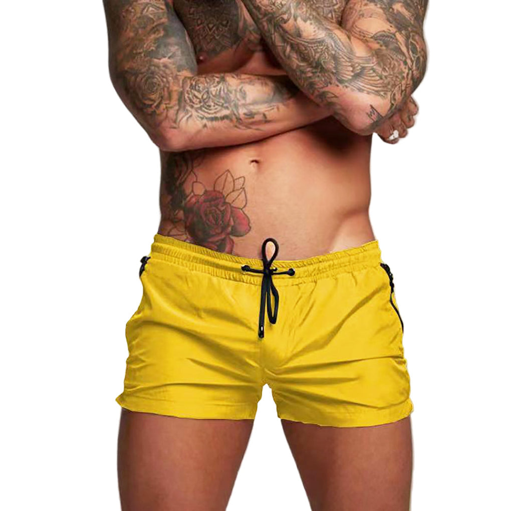 Schnelltrocknende Badeshorts Herren Regular Fit Freizeit