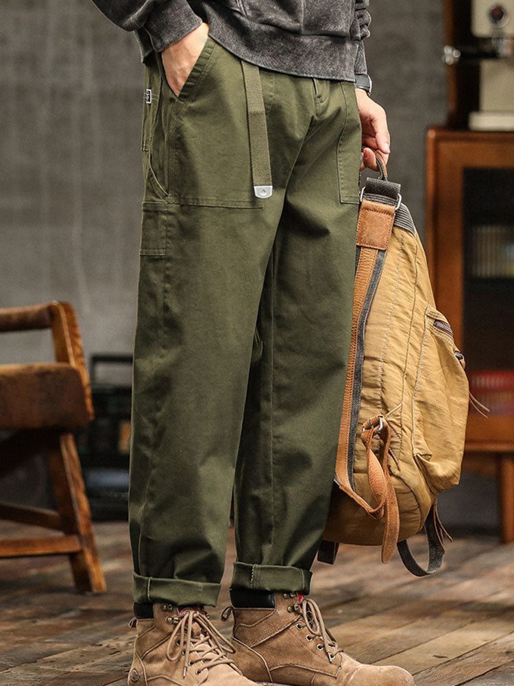 Utility-Hose Damen Relaxed Fit Freizeit mit Taschen